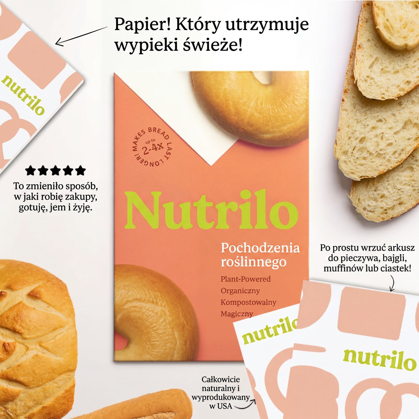 FreshSheets – arkusze do pieczywa i wypieków